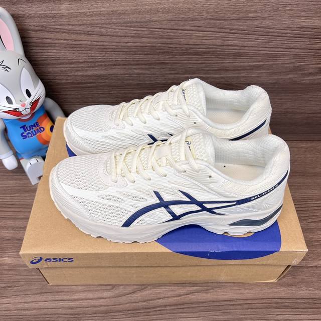 Top Version Asics Gel-Flux 4 Comfortable Sports Shoes Fabric Synthetic Leather S