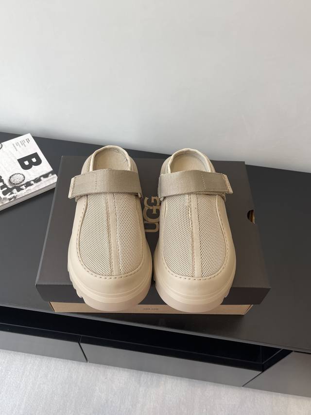 Ugg 25Ss Official Website Latest Half-Covered Thick-Soled Slippers Hanni Same St