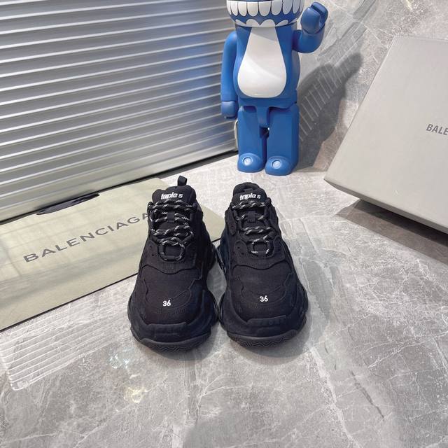 Balenciaga Triple S 1St Generation Denim Factory Balenciaga Italian Made Pure Or