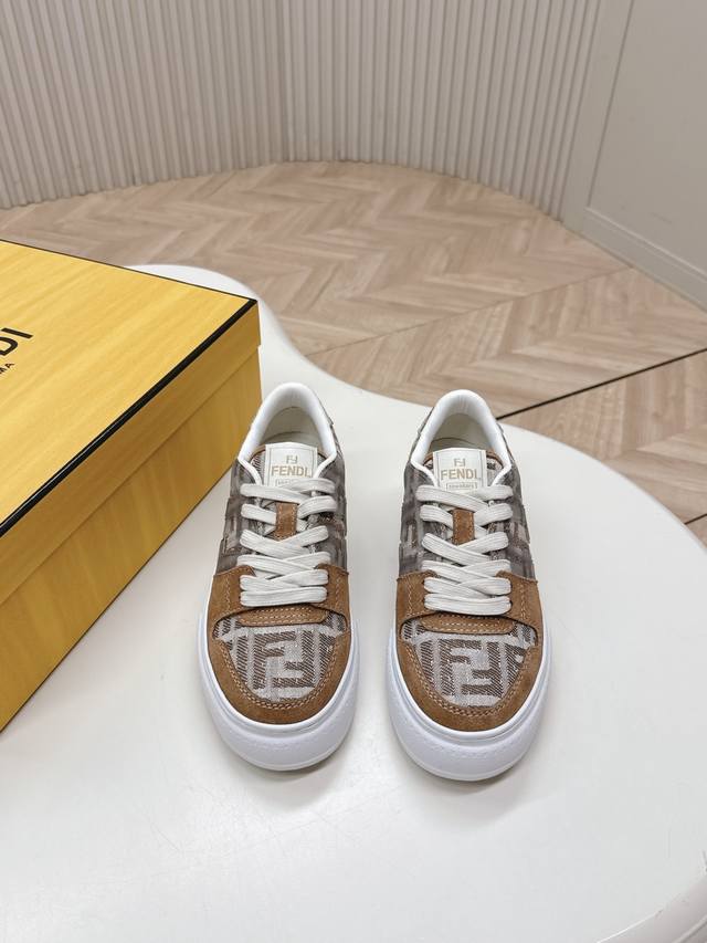 Latest Thick-Soled Film Model For Women, Latest Version Of Fendi 2025 New Color