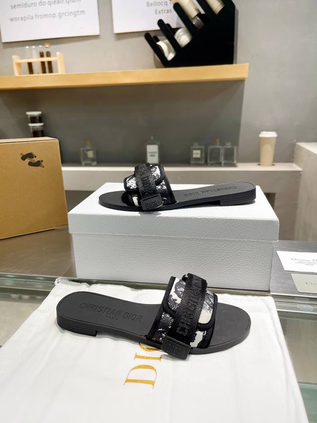 Factory Price Dior 25 Latest Velcro Buckle Sandals Series New Color System! Perf