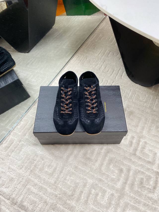 Factory Dries Van Noten Dvn Marathon Retro German Training Shoes Dries Van Noten