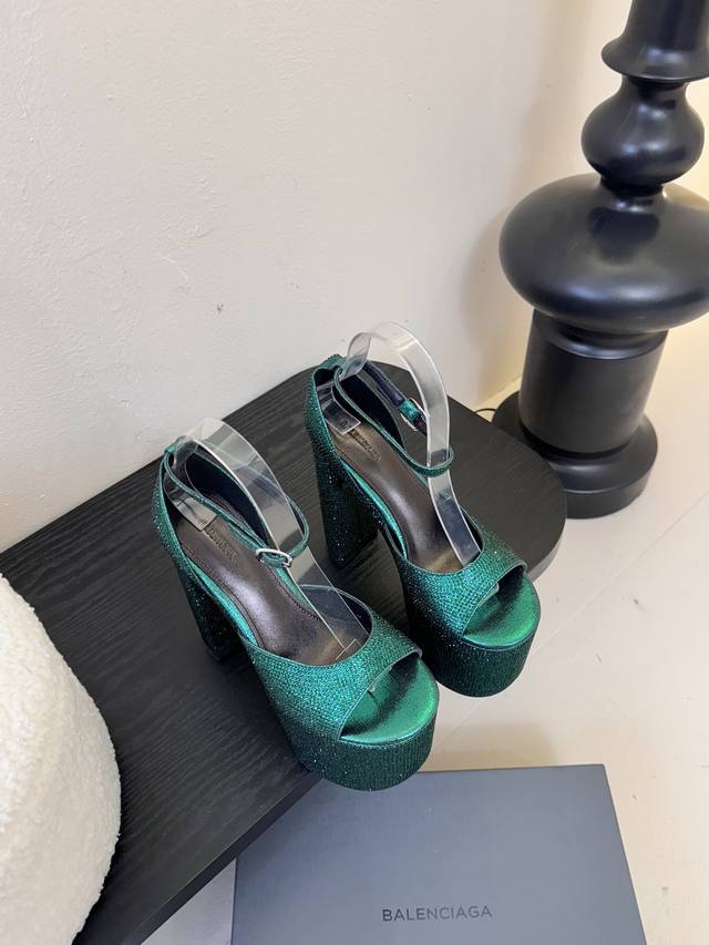 Balencia*A25Ss The Main Style Of The Strange Heel Arched High-Heeled Sandals, De