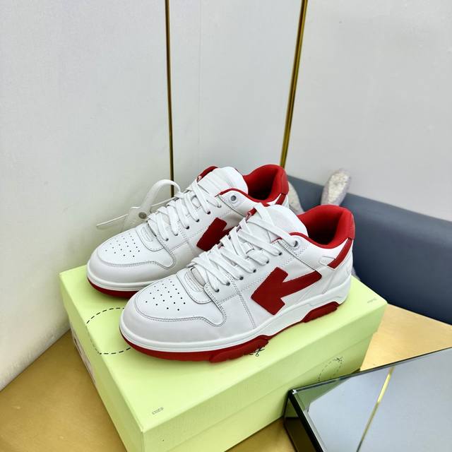Factory Price Pp Off-White's New Arrow-Colored, Unisex Lace-Up Sneakers The Amer