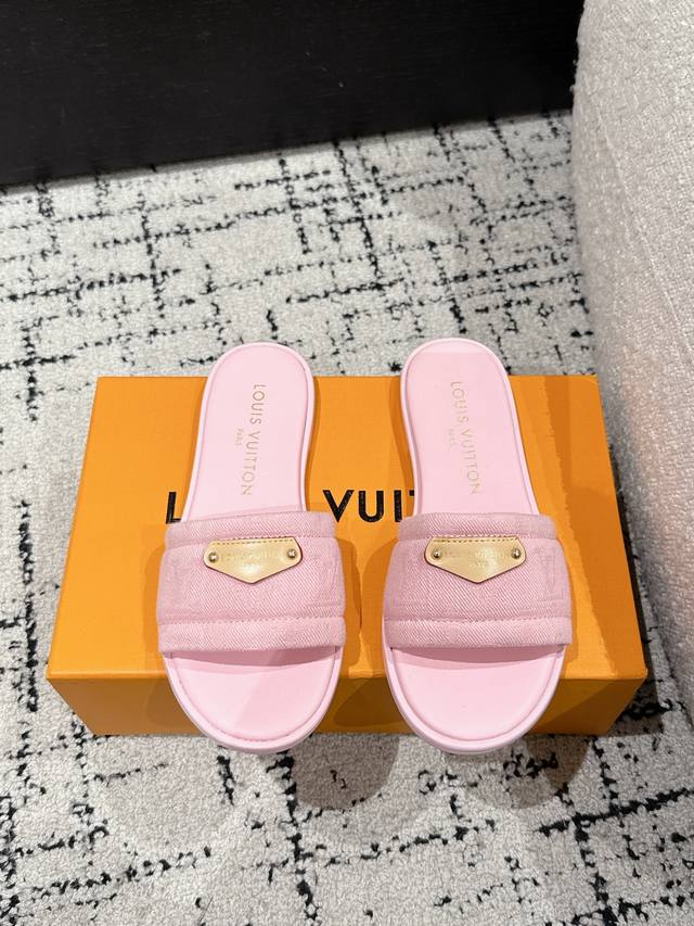 Louisvuitton 25 Spring And Summer New Takashi Murakami Co-Branded Flat Sandals I