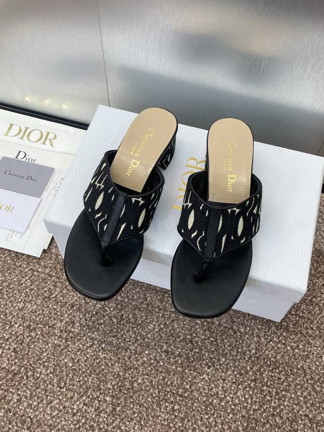 Factory P Price P Flat 270 Thick Heel Miss Dior Dior 2025 Spring And Summer Catw