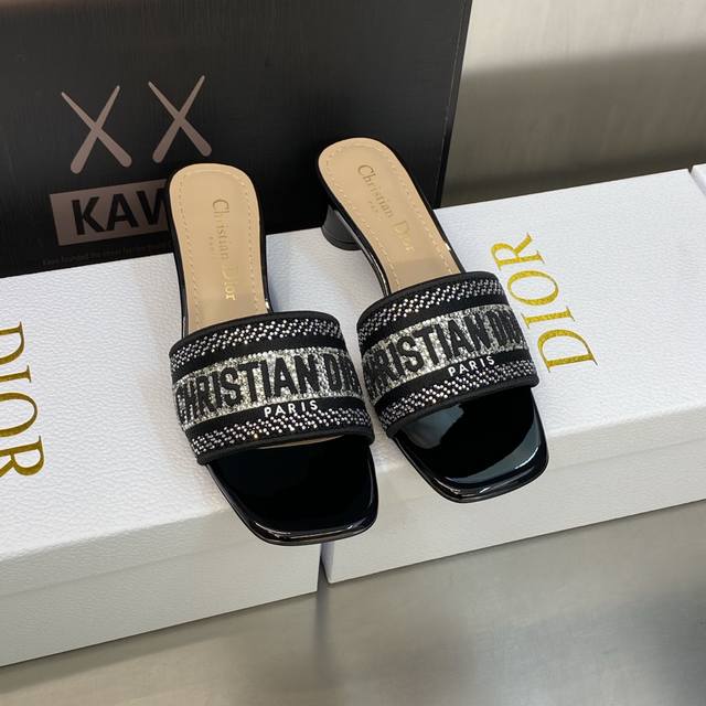 Upgraded Version Factory P Price P Flat Thick Heel Dior Dway Spring And Summer N