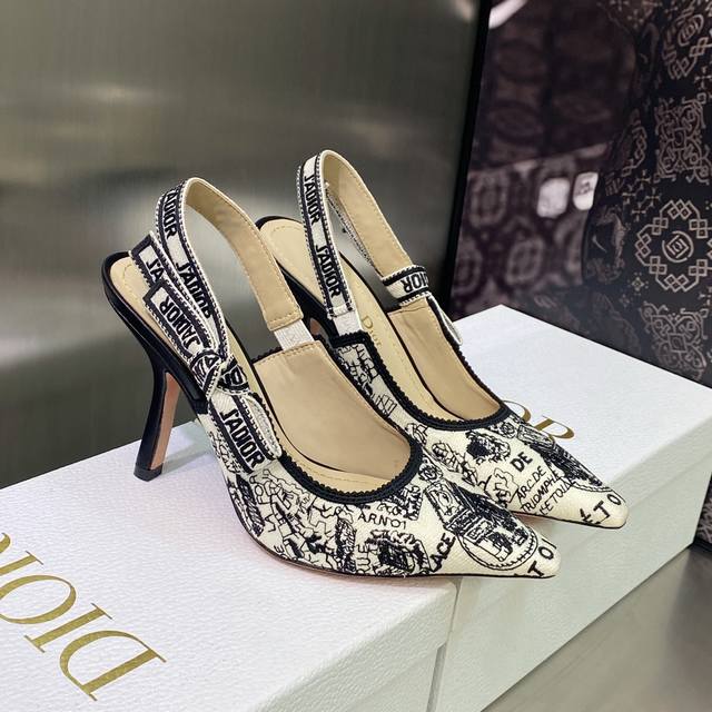 Factory P Price P J'adior Webbing Back Sandals Dior Dior Spring And Summer Lates