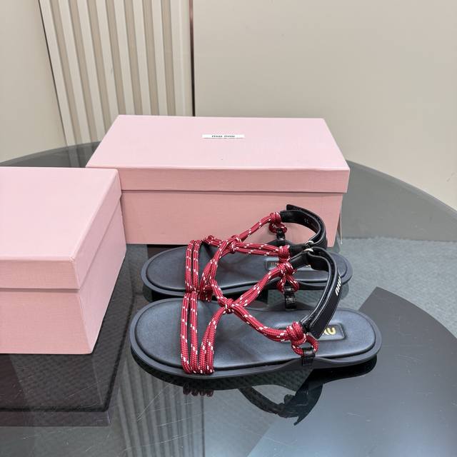 Factory Price P Elastic Rope Rhinestone 300 Miu Miu 24S Spring And Summer New Pr