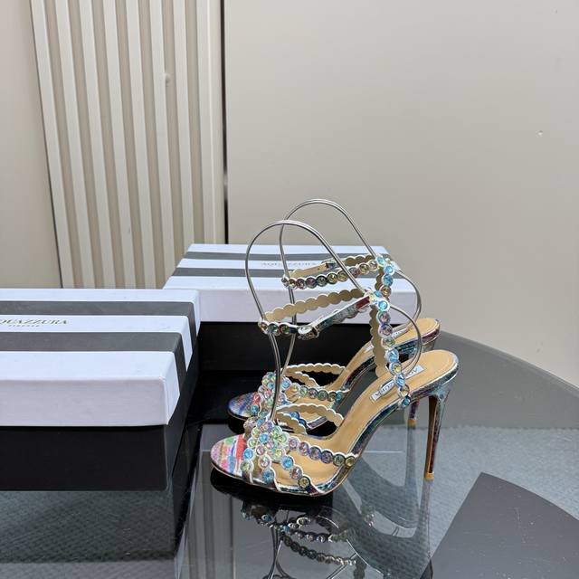 The Highest Version Is Out Of The Factory Aquazzura Pineapple High Heels The Lat