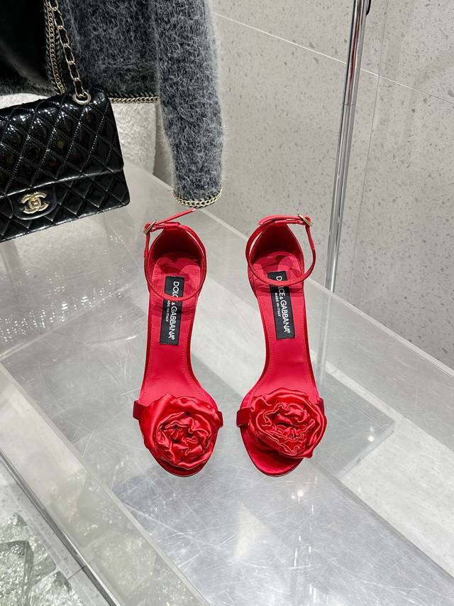 High Version Dolce & Gabbana Dolce & Gabbana Dg Fashion Catwalk High Heels Bow R