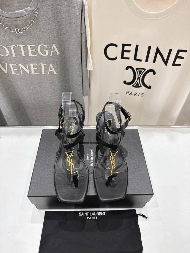 High Version Factory Saint Laurent*~Ysl 25Ss Summer New Catwalk Style Small High