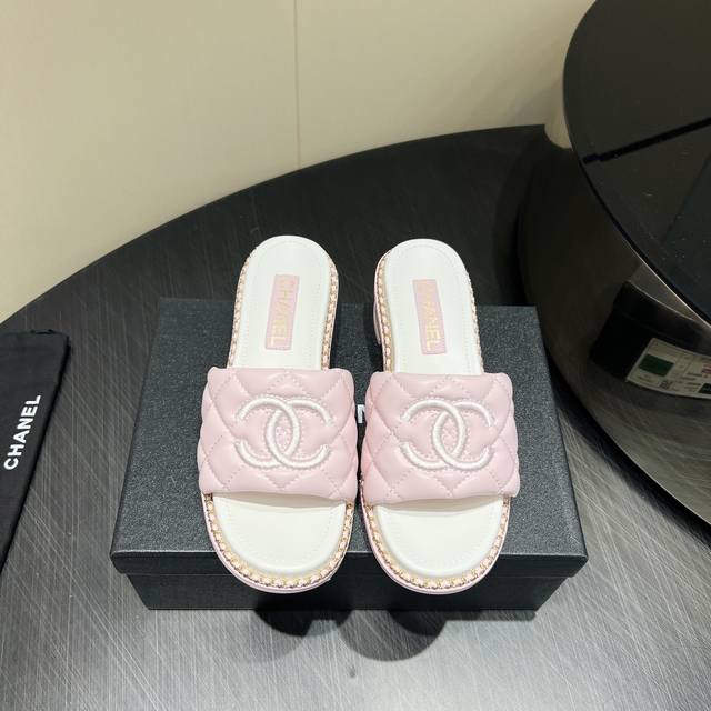 Factory: Exclusive Top Version Chanel 25Vs Spring And Summer New Fashion Sandals