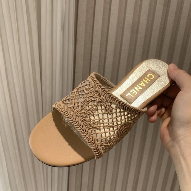 Chanel Chanel 25Ss Spring And Summer New Holiday Slippers A New Design From Chan