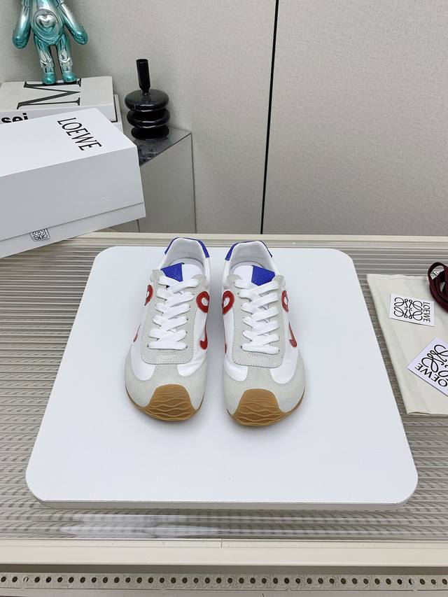 Factory High Version Popular Couple Style Loewe 2025 Ballet Runner2.0 New Ballet