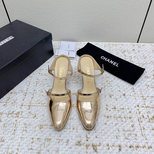 Factory High Version Xiaoxiangjia 25Ss The Latest Wedge Heel Slippers Italian Ge
