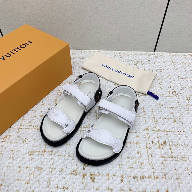 Factory High Version Louis Vuitton Maya Flatform Sandal This Maya Flatform Sanda