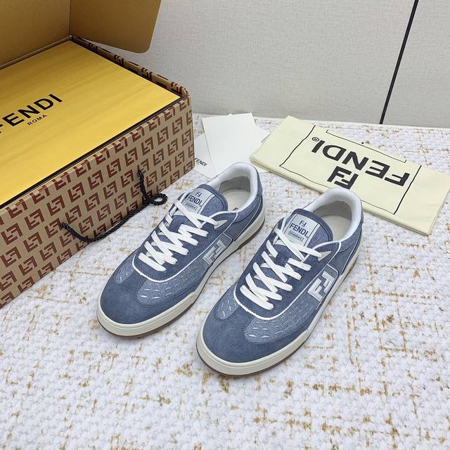 Factory High Version Fendi Match Series Couple's Film Casual Sports Shoes Origin