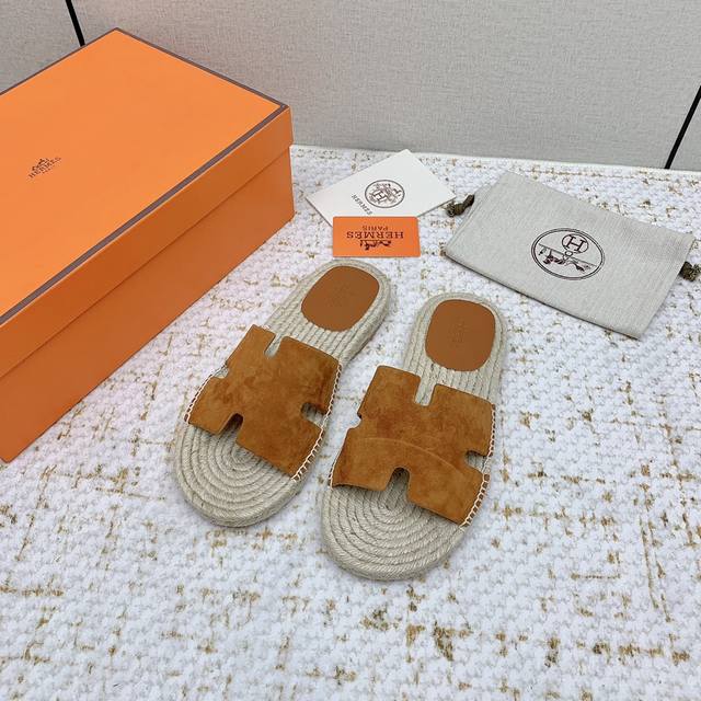 Factory High Version Hermes 25 Spring And Summer Latest Antigua Leather Straw Op