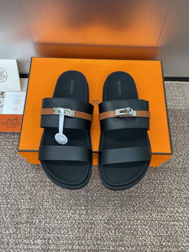 Factory P Price P Only Men's Size Hermes 2025 Spring And Summer New Jackson Men'