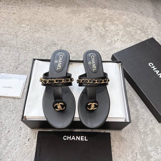 Chanel Chanel 2025 Spring Counter Top Double C Sandals This Classic Design; The