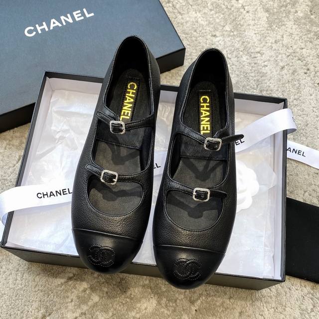Chanel 23P The Latest Double-Buckle Mary Jane Doll Shoes The Most Anticipated Go