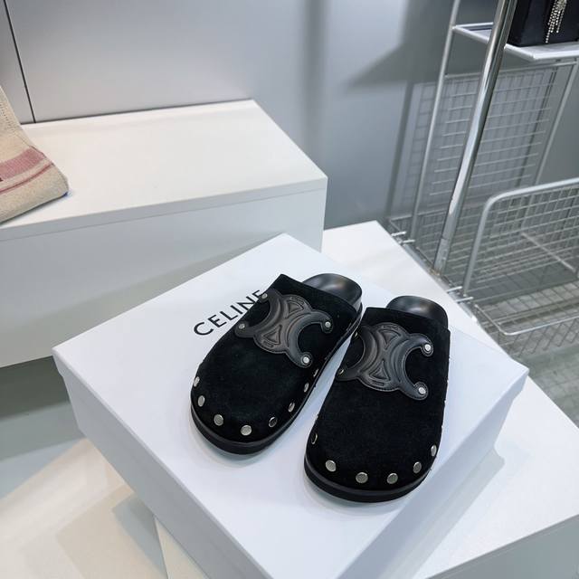 High Quality Factory! Top Quality Celine Celine Spring And Summer New Retro Rive