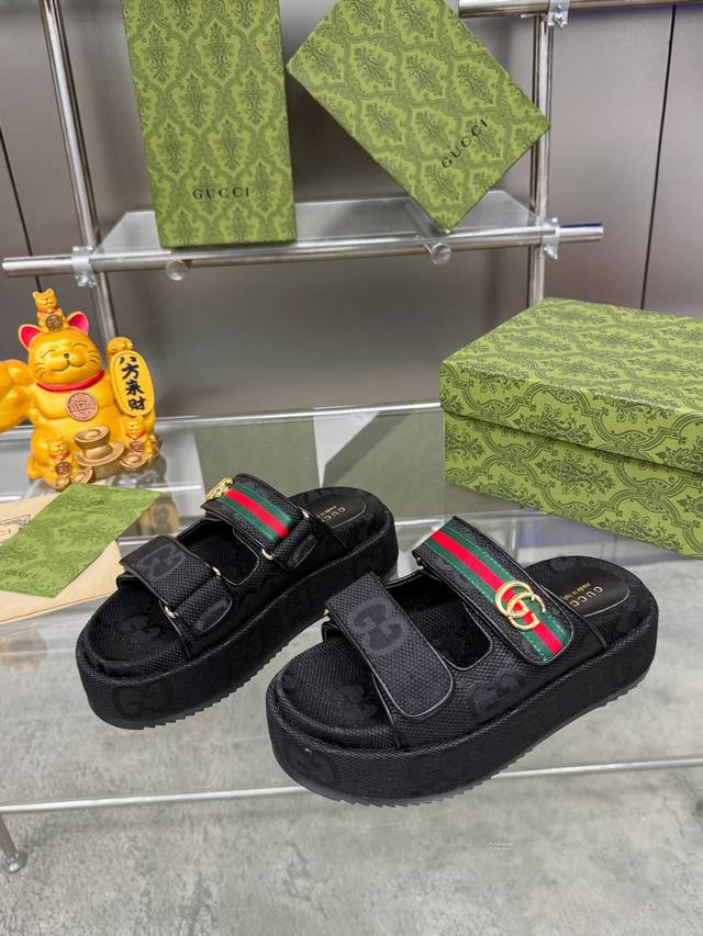 Factory Pricepp Women's Gg Platform Lace-Up Slide Gucci's Signature Shoe For Wom