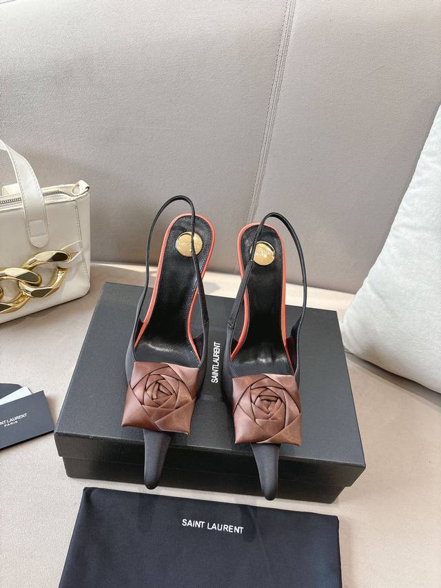Ysl Saint Laurent 25Ss Autumn And Winter Ready-To-Wear Flower Series Catwalk Hig