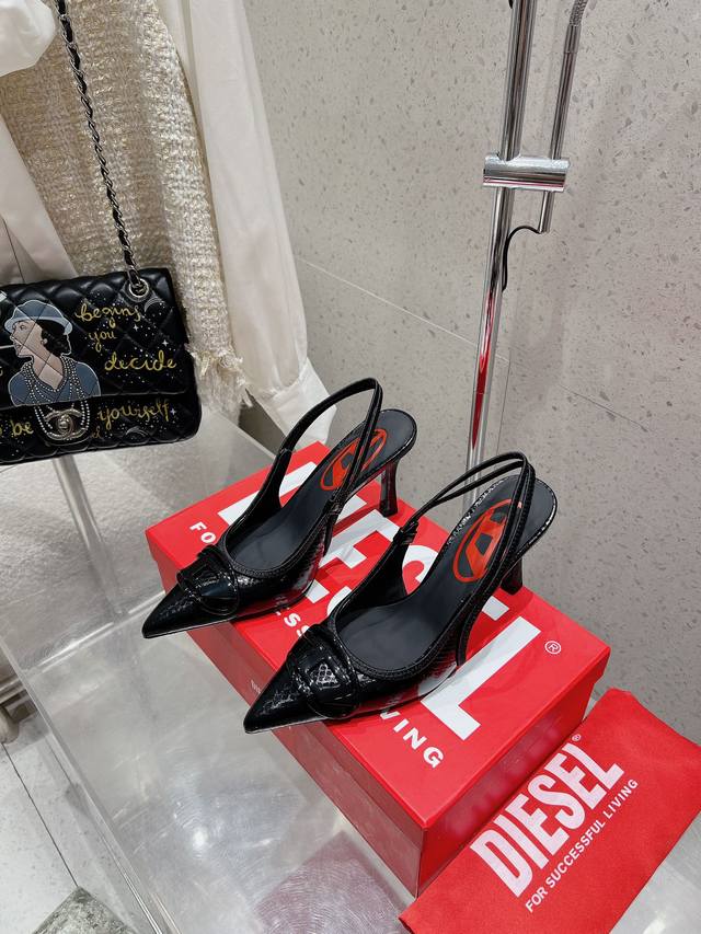 Diesel Niche Personality Pointed Sandals And High Heels Who Hasn't Got Diesel's