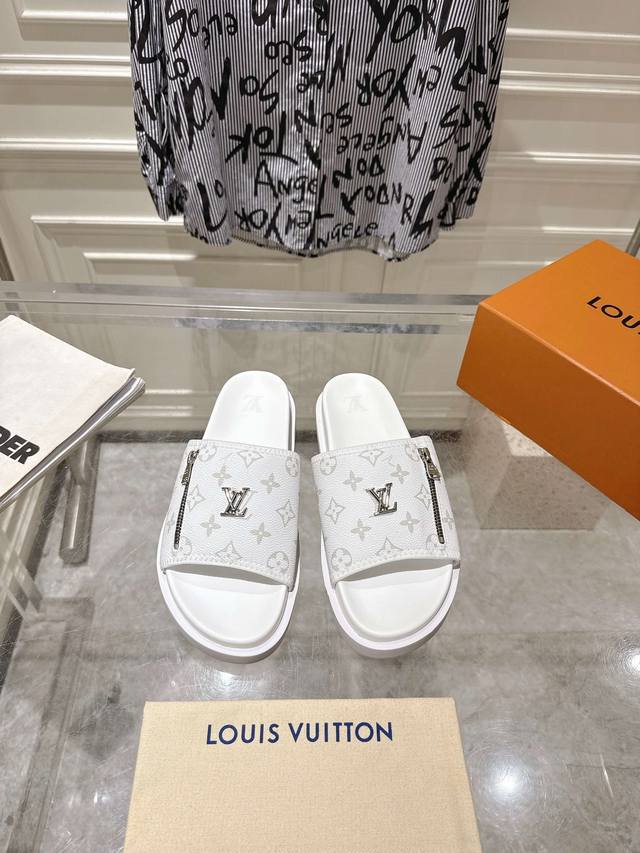 Factory Lv25S New Flat Slippers For Men Summer Essentials Whole Pair Of Shoes Pu