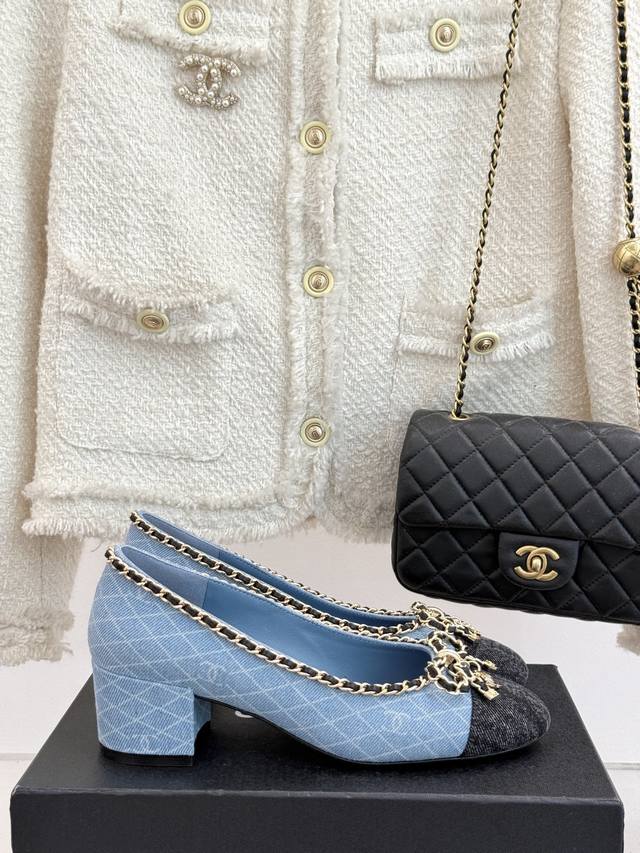 Factory Price P Cloth Surface Leather Surface Chane* Chanel Classic Early Autumn