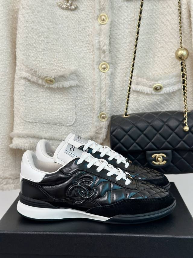 Factory Price Chane* Xiaoxiang 23P New Classic Diamond Retro Casual Shoes Sports