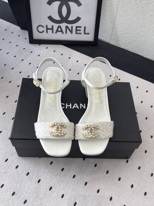 Chanel New Summer Sandals, High Quality Shipment, A Versatile Series That Is Pop