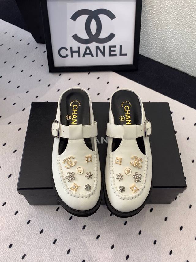 Chanel New Early Spring Half Slippers High Version Shipped On Various Platforms