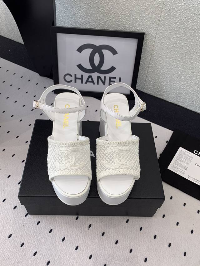 Chanel New Thick-Soled Sandals High Version Shipped This Series Is So Beautiful