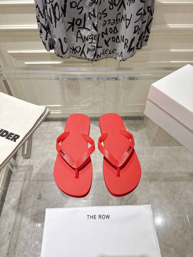 Factory The Row Dune Flip-Flops For Couples The Row 2025 Early Spring Series Sho