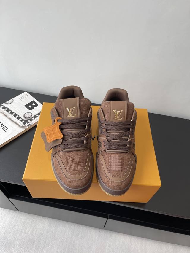 New Version Lv Tarine Louis Vuitton L Sneakers Skateboard Shoes Couples Original