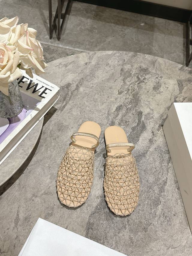 Top Version, The Row Spring And Summer Must-Have Single Product Hollow Mesh Sand