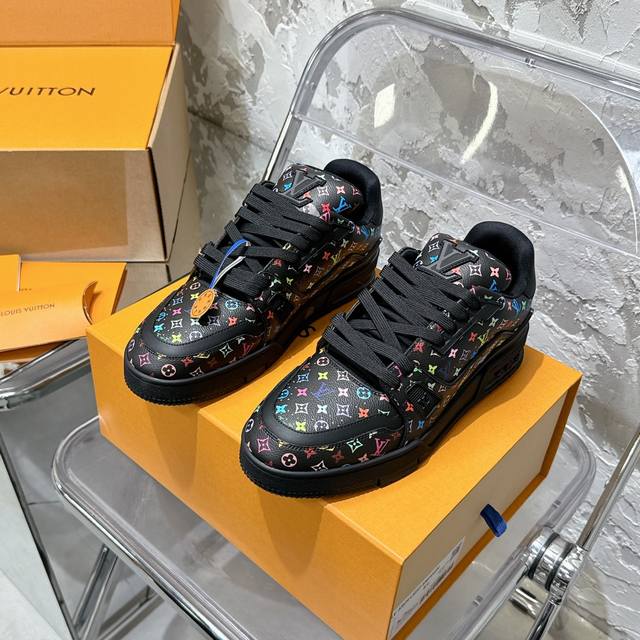 Joint Men's Size# Top Purchasing Version Lv Trainer Couple Limited Series Casual