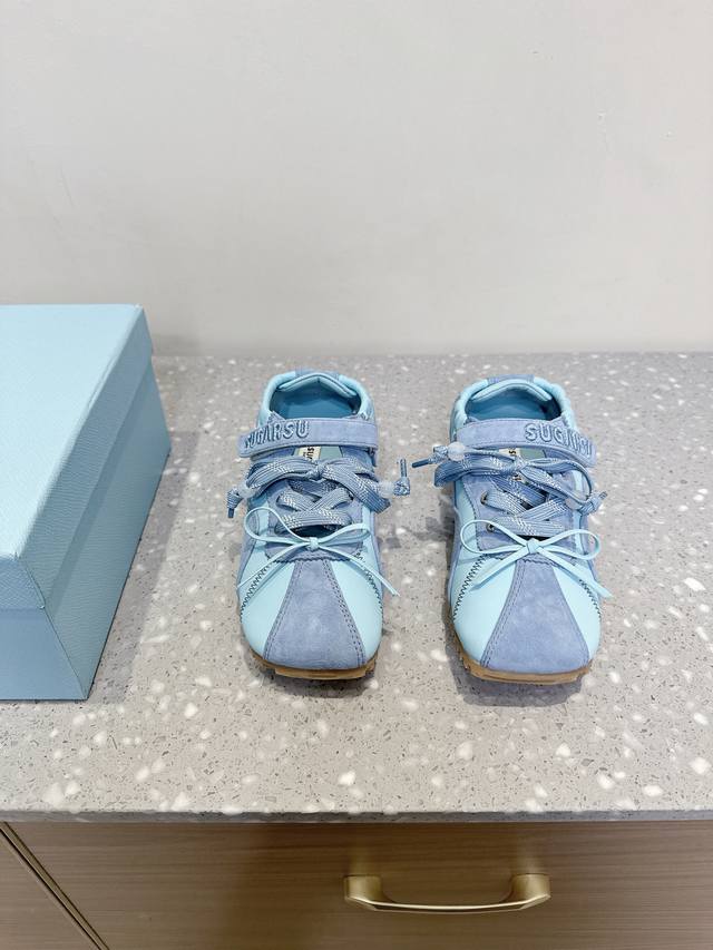 Sugarsu Niche Fashion Brand 25Ss New Spring And Summer Blue Island Series Mary J