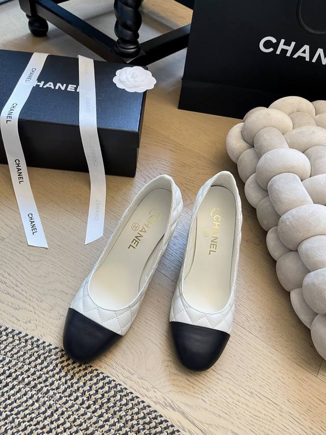 Chanel 24B New Thick Heel Shoes! Full Series Of Top-Grade Versions! Confidently