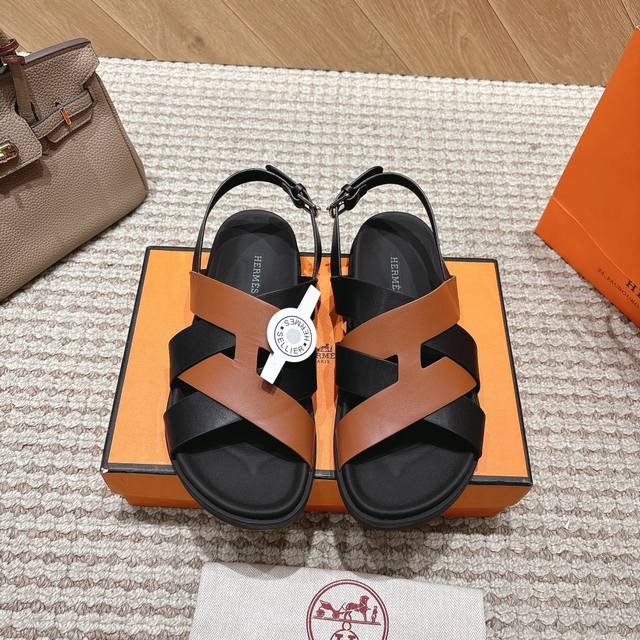 Factory Top Version* Hermes Second Uncle Upgraded Version Of Slippers This Year'