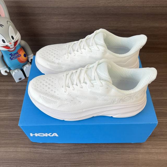 Top Hoka One One Clifton 9 White Clifton Series Upper: Lightweight And Breathabl