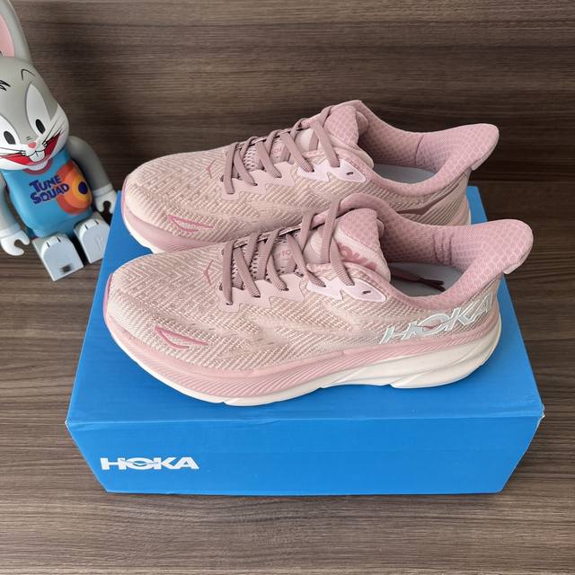 Top Hoka One One Clifton 9 Pink Clifton Series Upper: Lightweight And Breathable