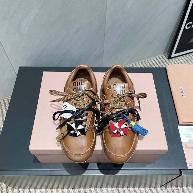 Factory: Exclusive Top Version Miu Miu 2025Vs Spring And Summer New Casual Shoes
