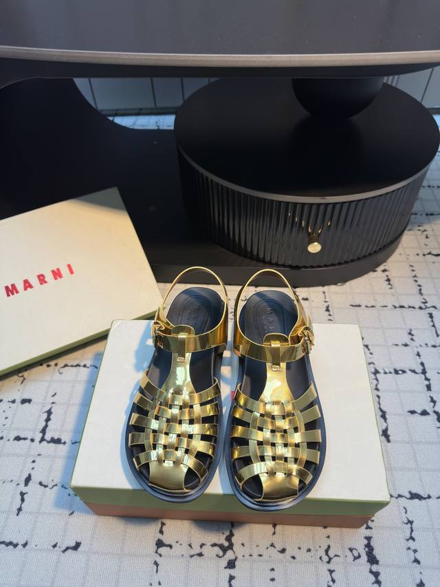 Marni 2025Ss New Summer Braided Roman Sandals The Sandals In My Childhood Dreams
