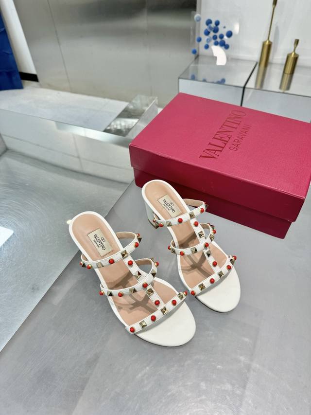 Rubber Sole Valentino New Product Classic Small Rivet Hardware Accessories Craft