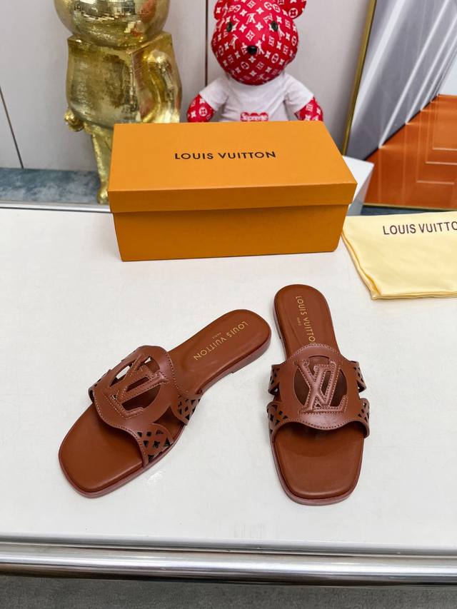 Iv25 New Hollow Slippers 35-43 Rubber Sole