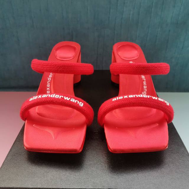 Spring And Summer Hit! Alexander Wang High Heels For Women, Luxury Alexander Wan